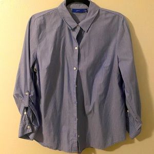 Button down female shirt
